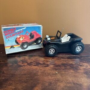 Vintage AE Tumble Buggy Blinking Light Culbutant Battery Operated‎ Toy Car